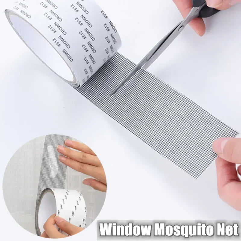 Anti-Mosquito Mesh Window Net Screen Repair Tape Patch Waterproof