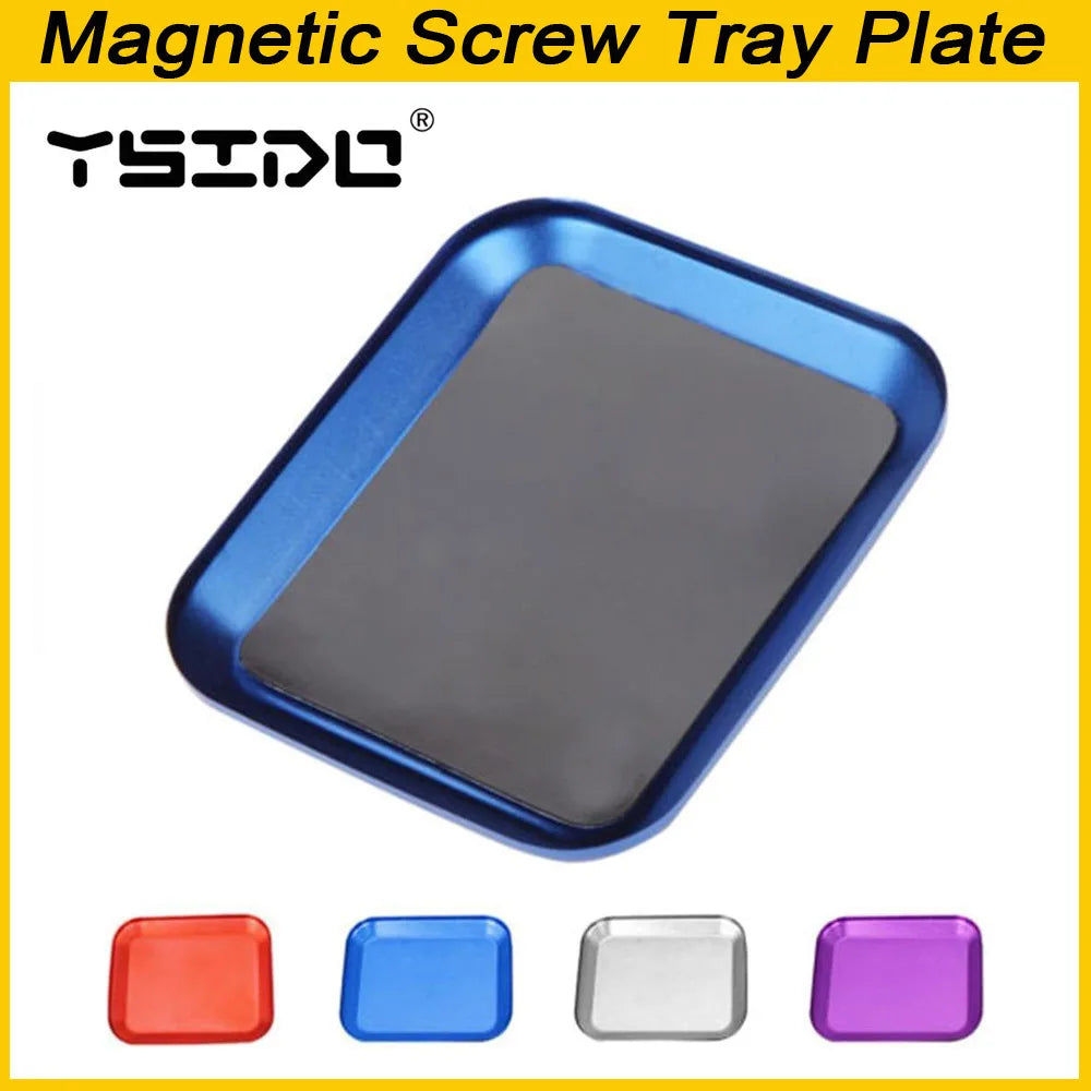 RC Repair Tool Aluminium Alloy Magnetic Screw Tray Plate For Airplane