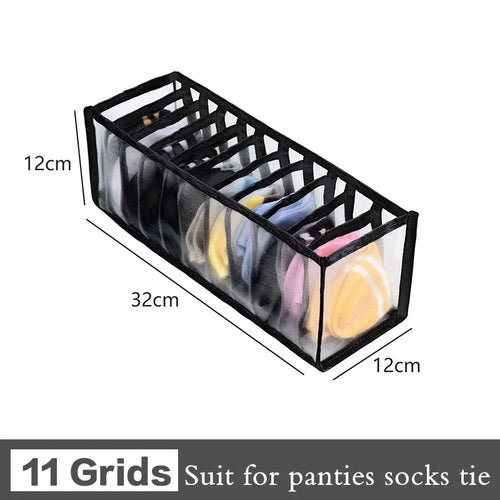Sports Bra Underwear Organizer Storage Box Panties Socks Storage Boxes