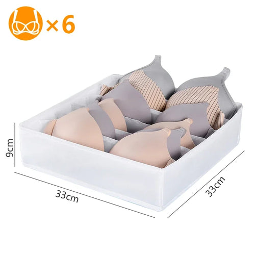 Sports Bra Underwear Organizer Storage Box Panties Socks Storage Boxes