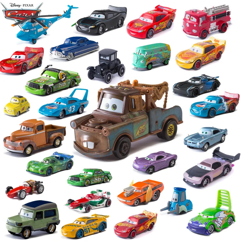 Cars Disney Pixar Cars Lightning McQueen Mater Jackson Storm The King