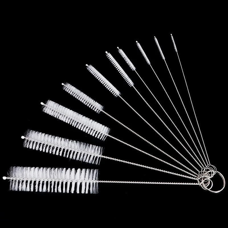 10Pcs/Set Straw Cleaning Brushes Multifunction Flexible Handle Test