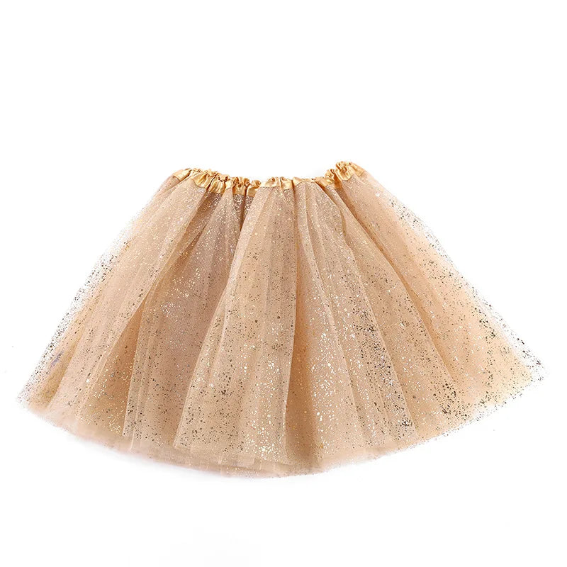 Adult hot mesh tutu skirt 2025 street fashion solid color skirt