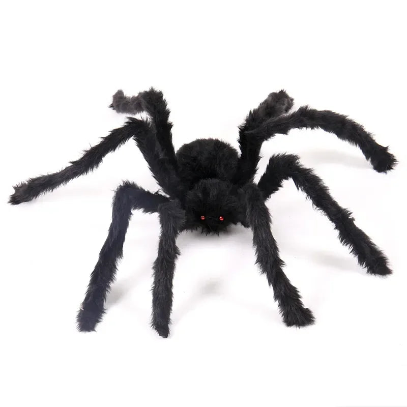 Halloween Big Plush Spider Halloween Decoration Party Props Outdoor