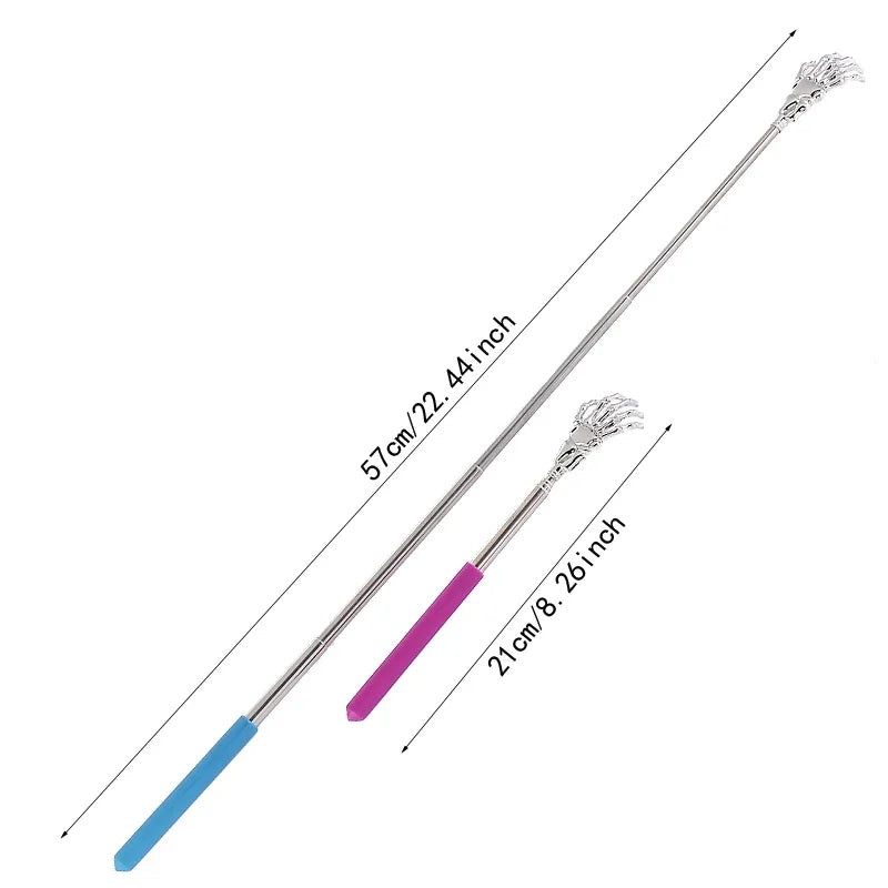 Ghost Hand Stainless Steel Telescopic Scratching Massager Stainless