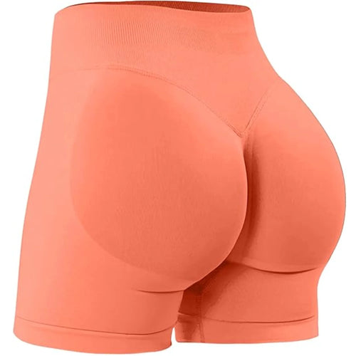 Summer High Waisted Yoga Shorts Fashionable and Sexy Running Fitness