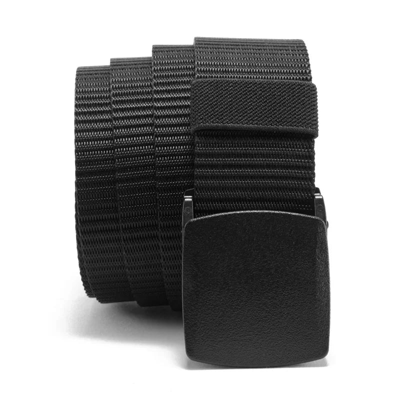 Automatic Buckle Nylon Belt, Fashionable MEN'S Canvas Outdoor Belt,