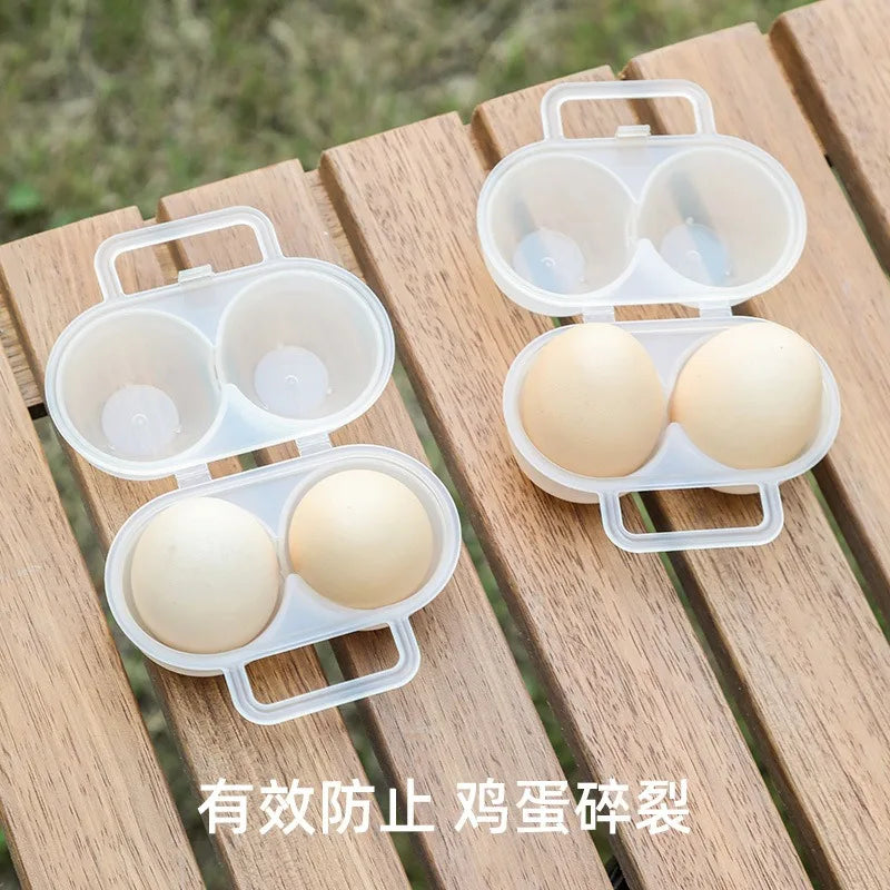 Portable Egg Box Refrigerator Egg Storage Box Shock-absorbing And Anti