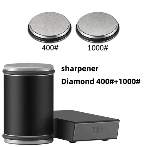 New Rolling Knife Sharpener Double Sided Diamond Sharpening Stone