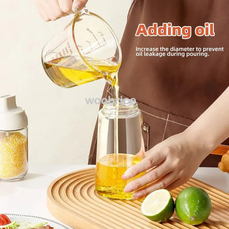 Oil Dispenser Seasoning Accessories Oil Cruet Bottle Oil Spray Kitchen