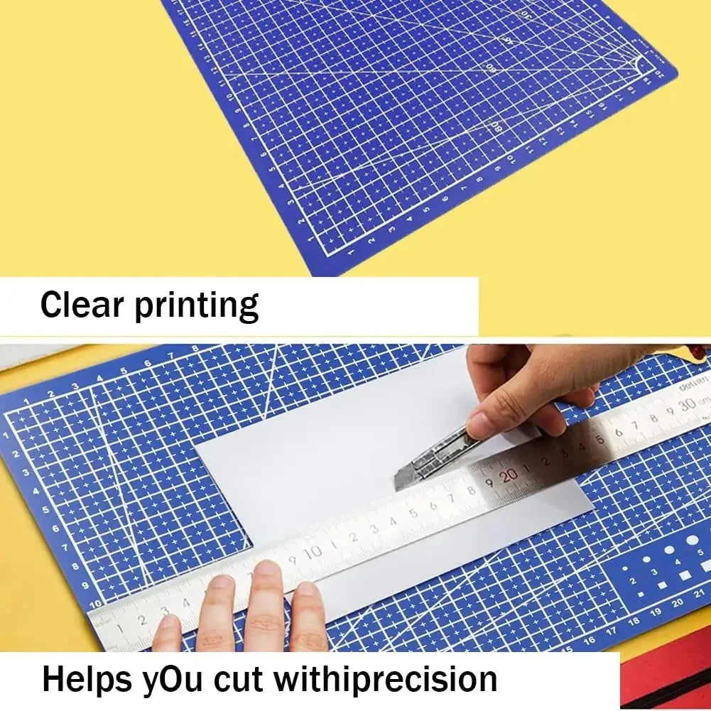 A3 A4 A5 PVC Cutting Mat Workbench Patchwork Cut Pad Sewing Manual DIY