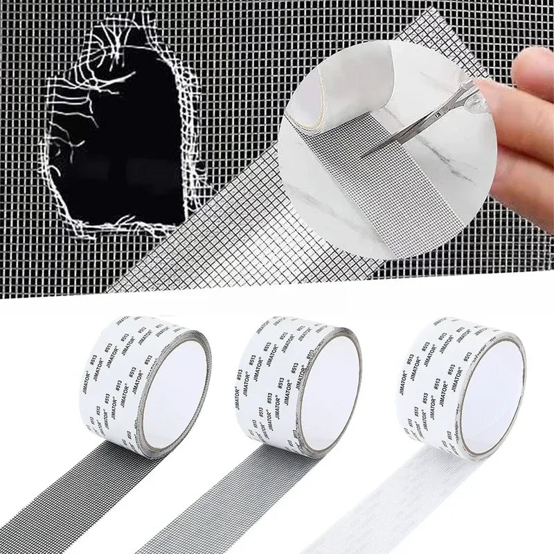 Anti-Mosquito Mesh Window Net Screen Repair Tape Patch Waterproof