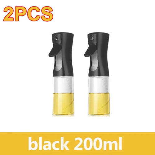 200/300/500ml Oil Spray Bottle BBQ Cooking Olive Oil Sprayer Plastic