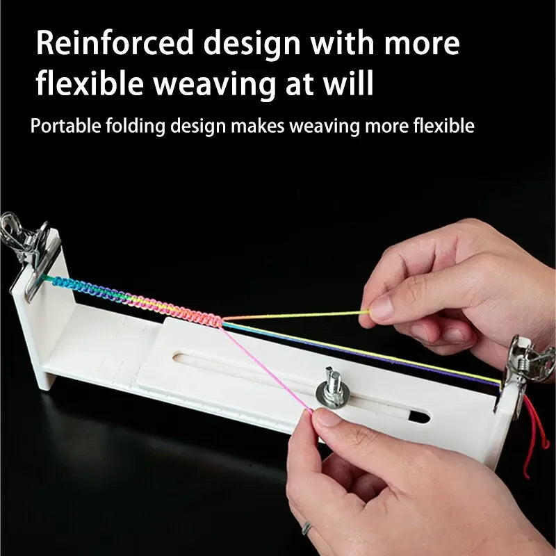 Diy Bracelet Red Rope Solid Wood Braiding Frame Handmade Fixed Tools