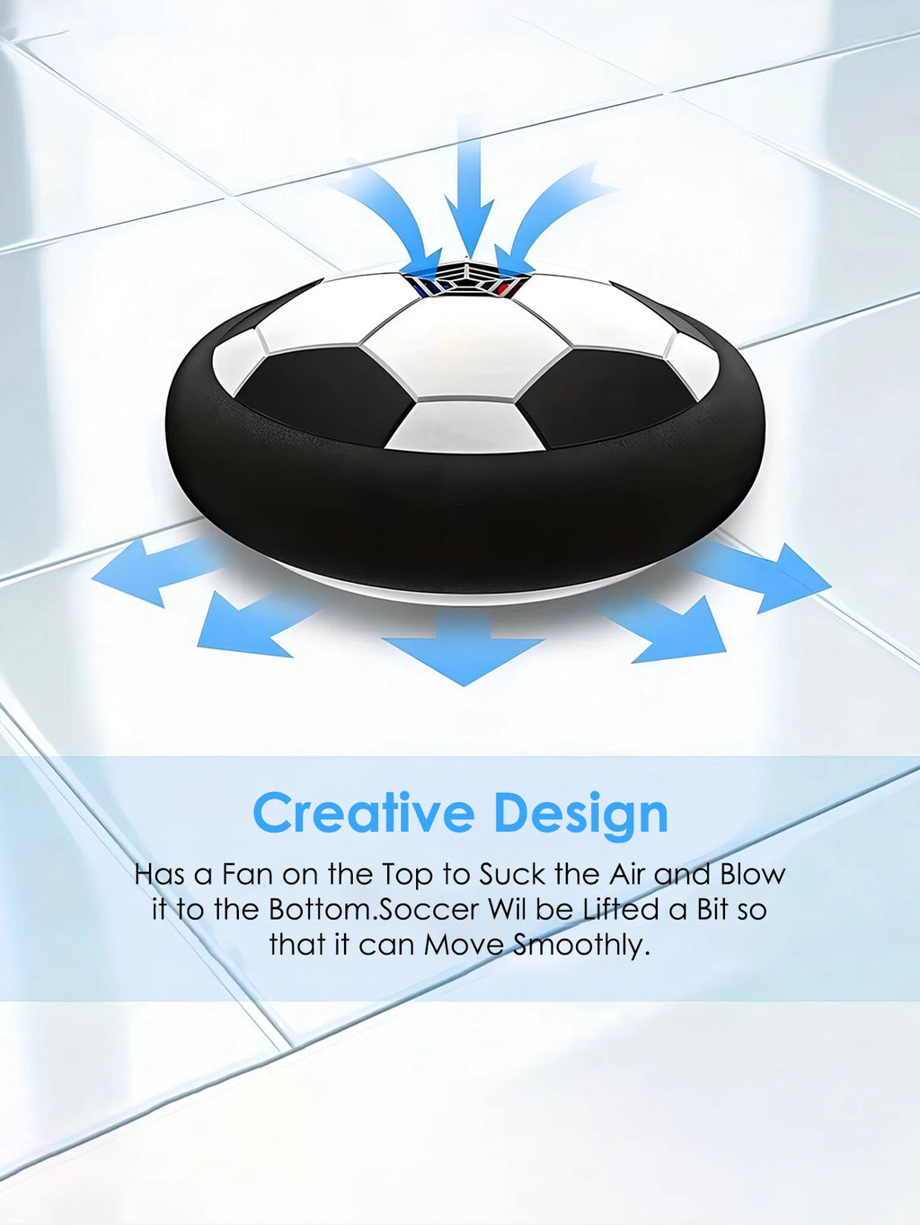 Floating Football Children's Interactive Football Electric Indoor