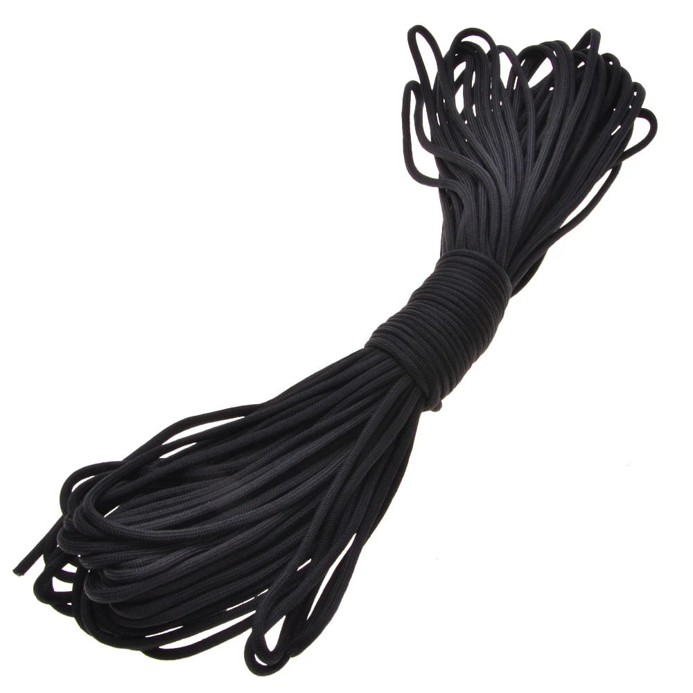 5m/20m/31m 4mm Thick Braided Paracord For Camping And Hiking, Handmade