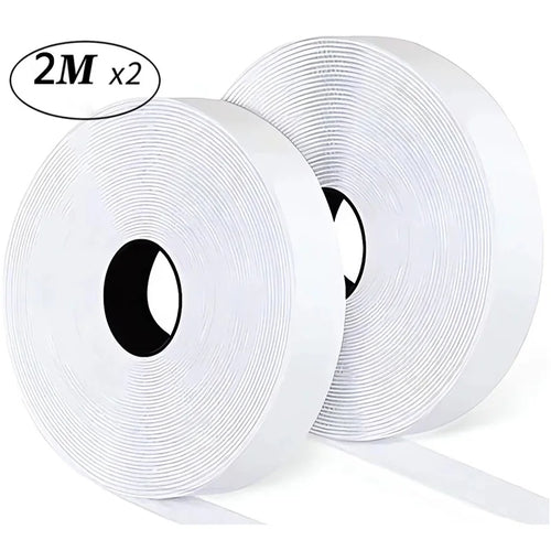 1/2/5M Strong Self Adhesive Fastener Hook and Loop Strips with Glue