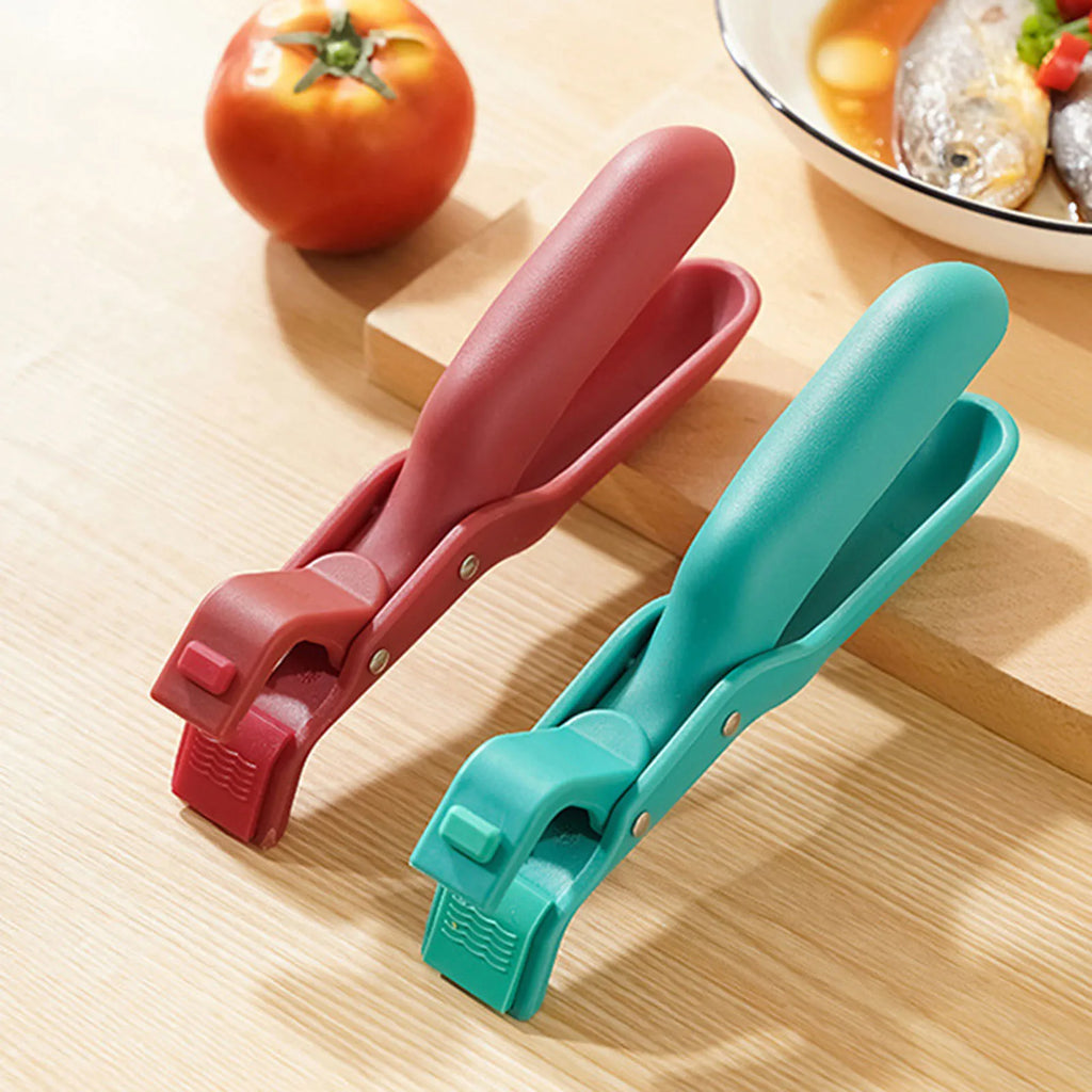 Anti-Scalding Pan Gripper Multi-Function metal Anti-Scald Bowl Clip