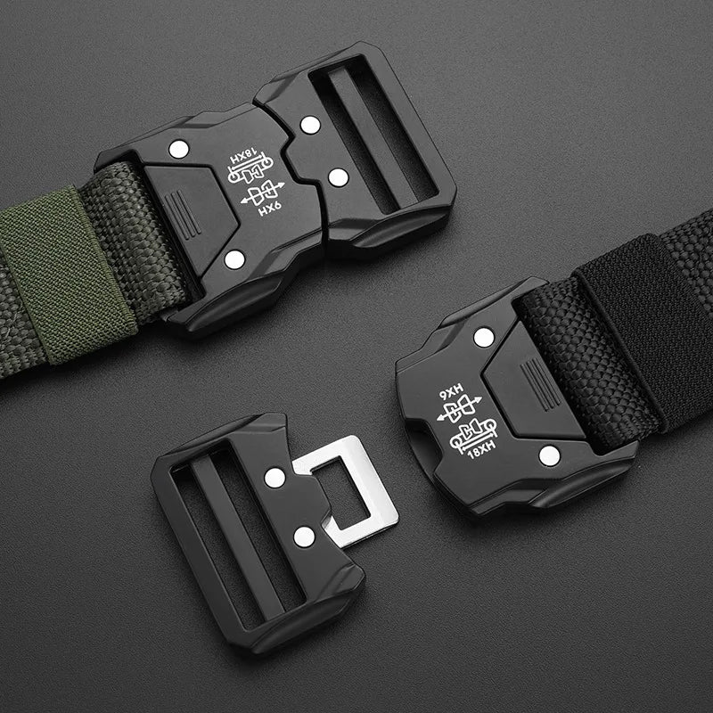 Tactical Waist Belt - Durable Automatic Buckle, Perfect for Outdoor