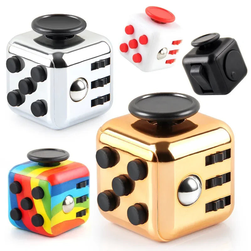 New Antistress Fidget Compression Sensory  New Novelty Magic Dice Toys