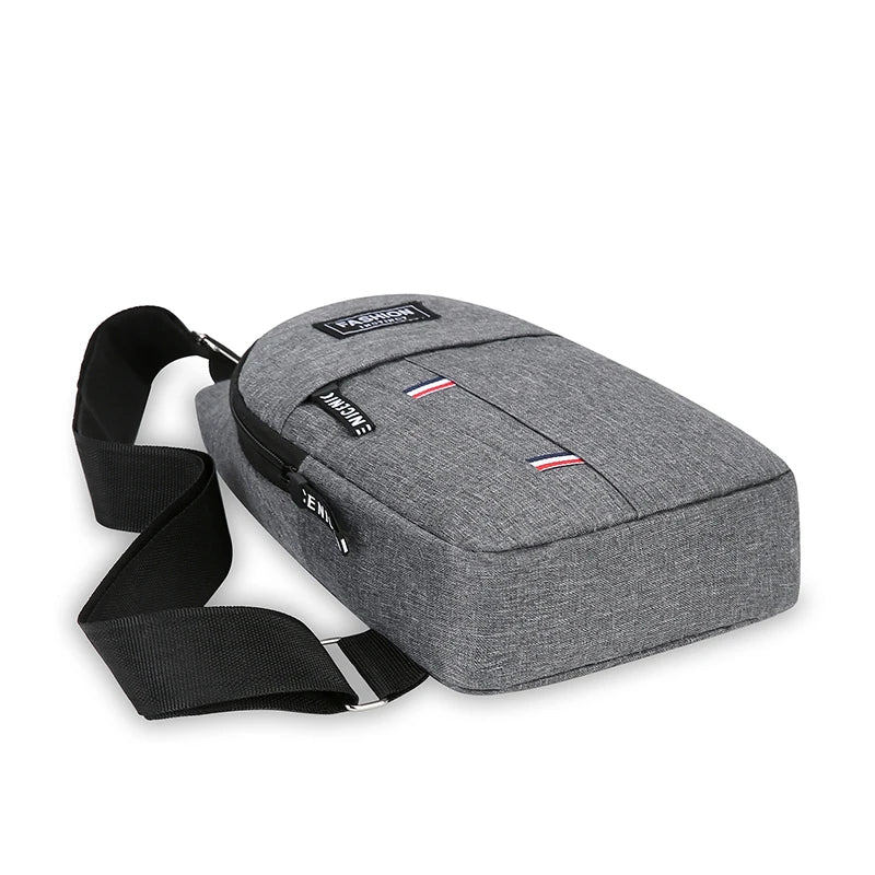 Chest Bag Men's One Shoulder Crossbody Bag Large Capacity Outdoor