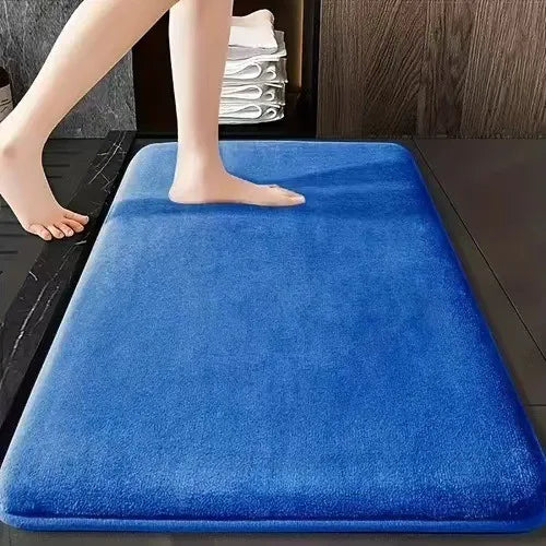 Solid Color Bathroom Mat Bathroom Floor Mat Door Mat Household Non