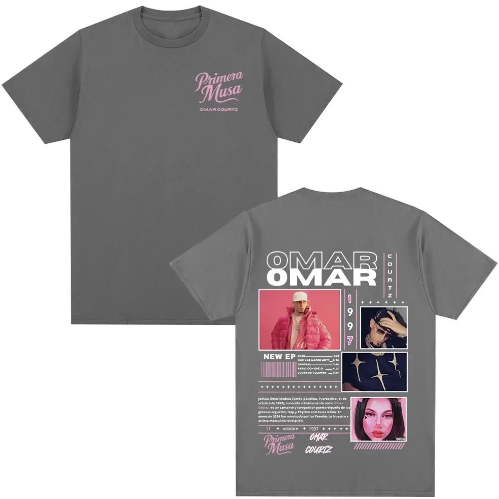 Omar Courtz Primera Musa Album Tour Merch T Shirt Men Women Clothing