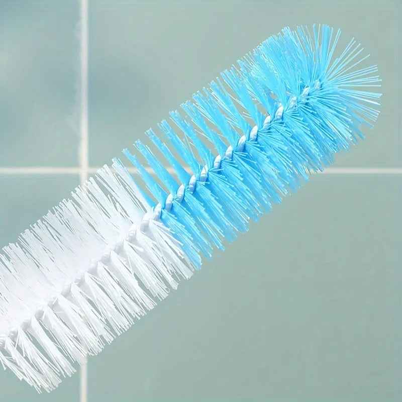 Long Handle Cup Brush,Kitchen Glass Bottle Cleaning Brush,Milk Bottle
