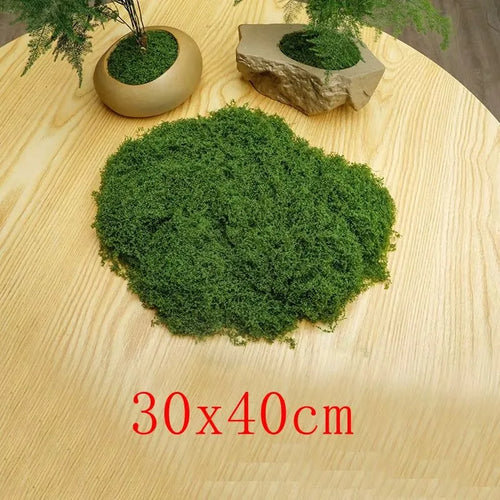 30/50/100g Green Artificial Moss Plant Fake Moss DIY Crafts Grass for
