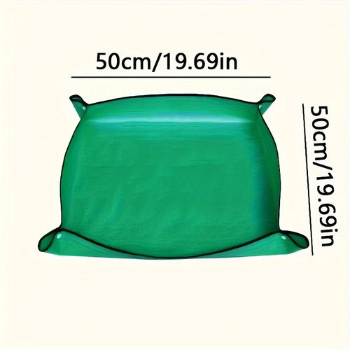 1pcs Planting Mat 50cm-100cm Gardening Potting Pad Foldable Garden