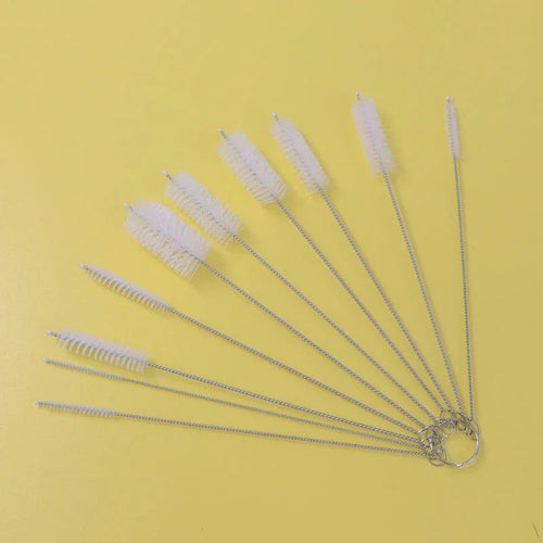 10Pcs/Set Straw Cleaning Brushes Multifunction Flexible Handle Test