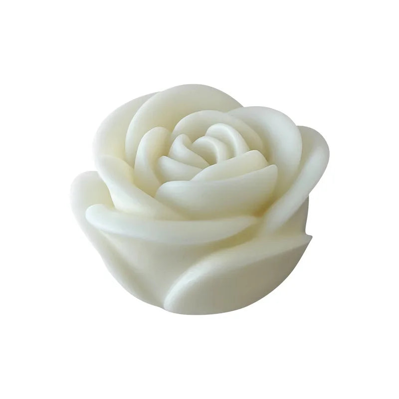 2024 New Flower Silicone Candle Mold 3D Peony Flower Soap Gypsum Resin