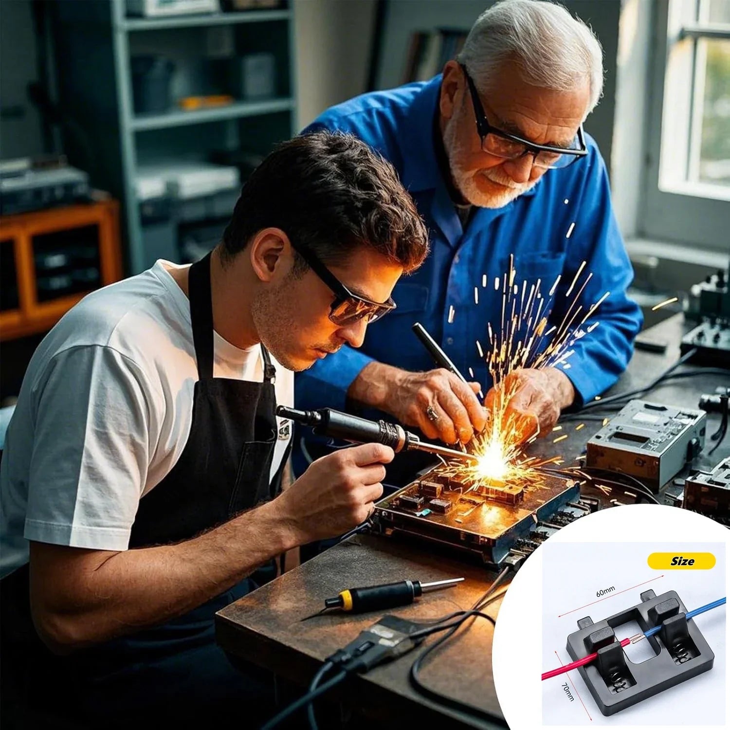 Welding Wire Fixture Adjustable Suction Bracket Welding Table Clamp