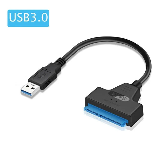 USB 3.0 TO SATA 2.5 Inch SSD HDD Hard Drive Adapter For Laptop Desktop