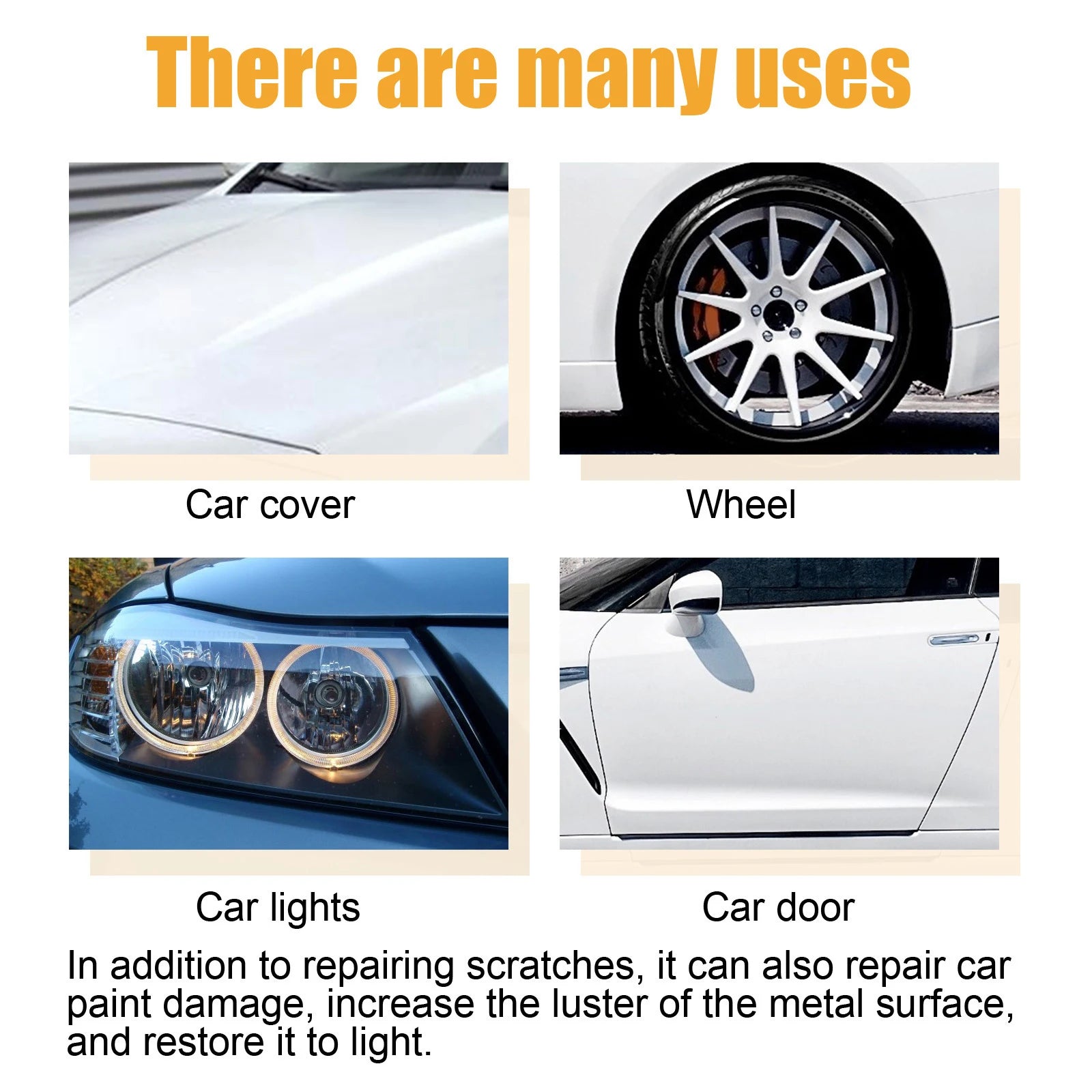 Car Scratch Repair Kit For repairing paint scratches, polishing to