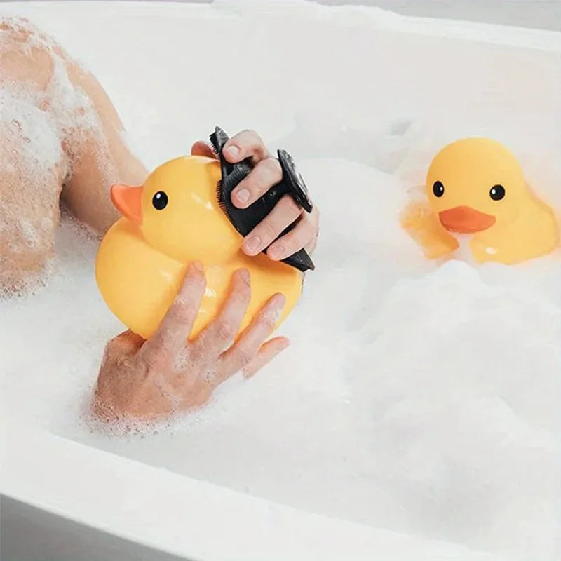 Exfoliating Silicone Cleansing Brush Body Scrubber Cleans Massages