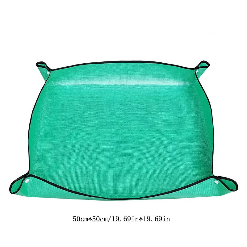 50*50cm Flower Pots Transplanting Mats Gardening Planting Mat Pe Plant