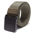 Automatic Buckle Nylon Belt, Fashionable MEN'S Canvas Outdoor Belt,