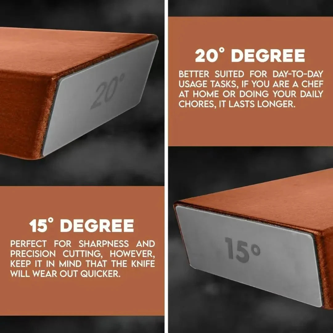 New Rolling Knife Sharpener Double Sided Diamond Sharpening Stone