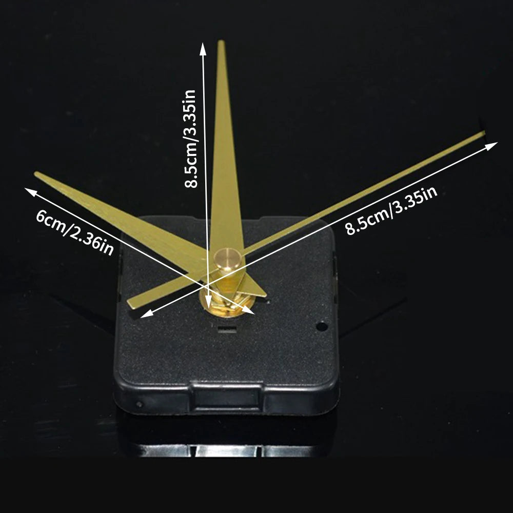 Clock Mechanism Silent Quartz Movement Machine Wall Hands Pointer Set