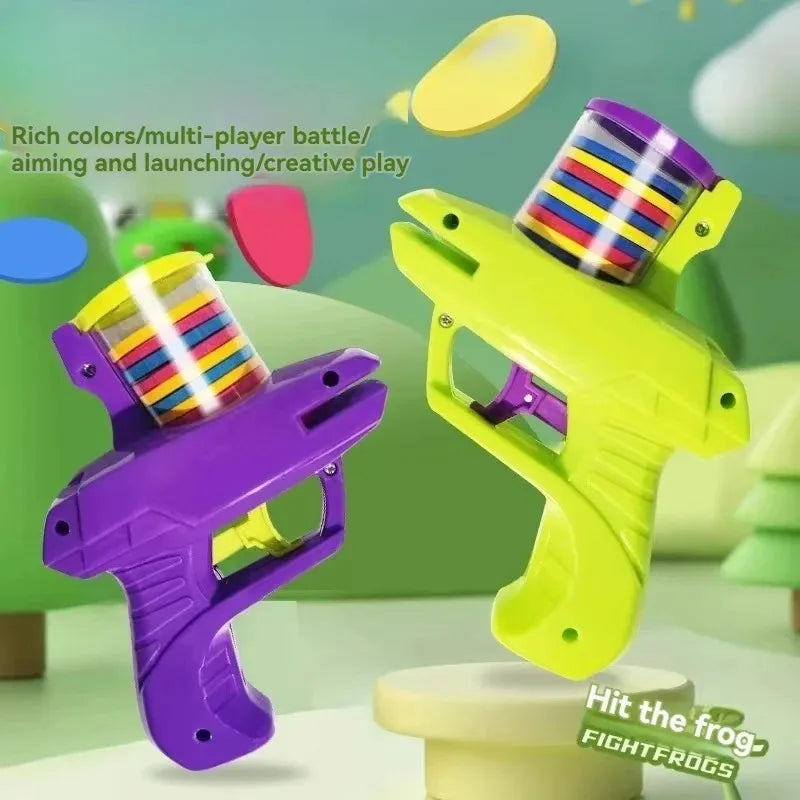 Children'S UFO Radish Gun Toy Bullet Gun Safety EVA Outdoor Toy Bullet