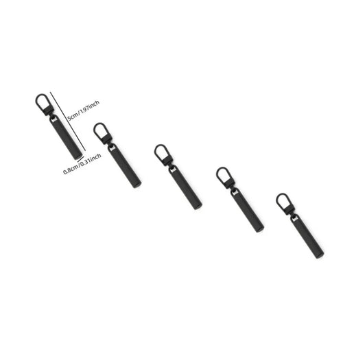 5 PCS Zipper Slider Puller Instant Zipper Repair Kit Replacement