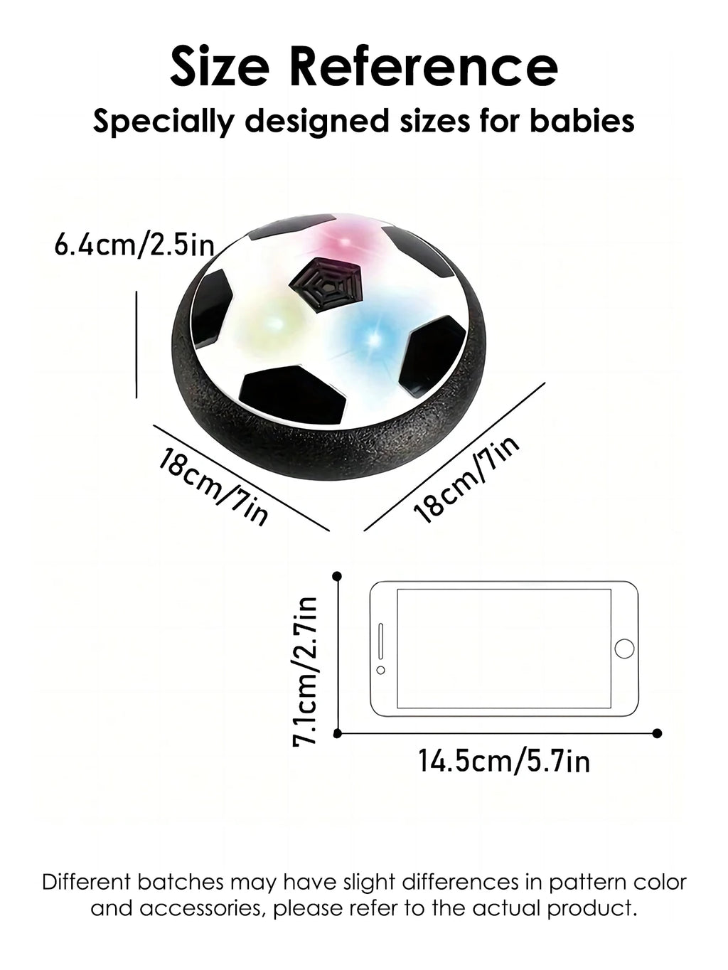 Floating Football Children's Interactive Football Electric Indoor