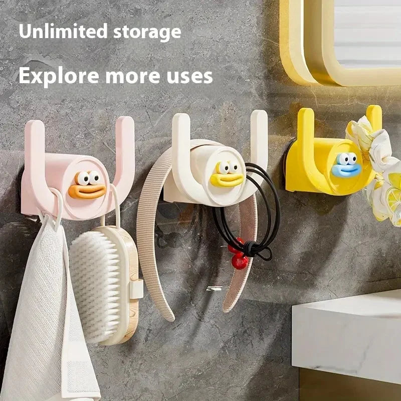 1Pc Cartoon Slippers Hook Bathroom Slipper Rack Shower Storage