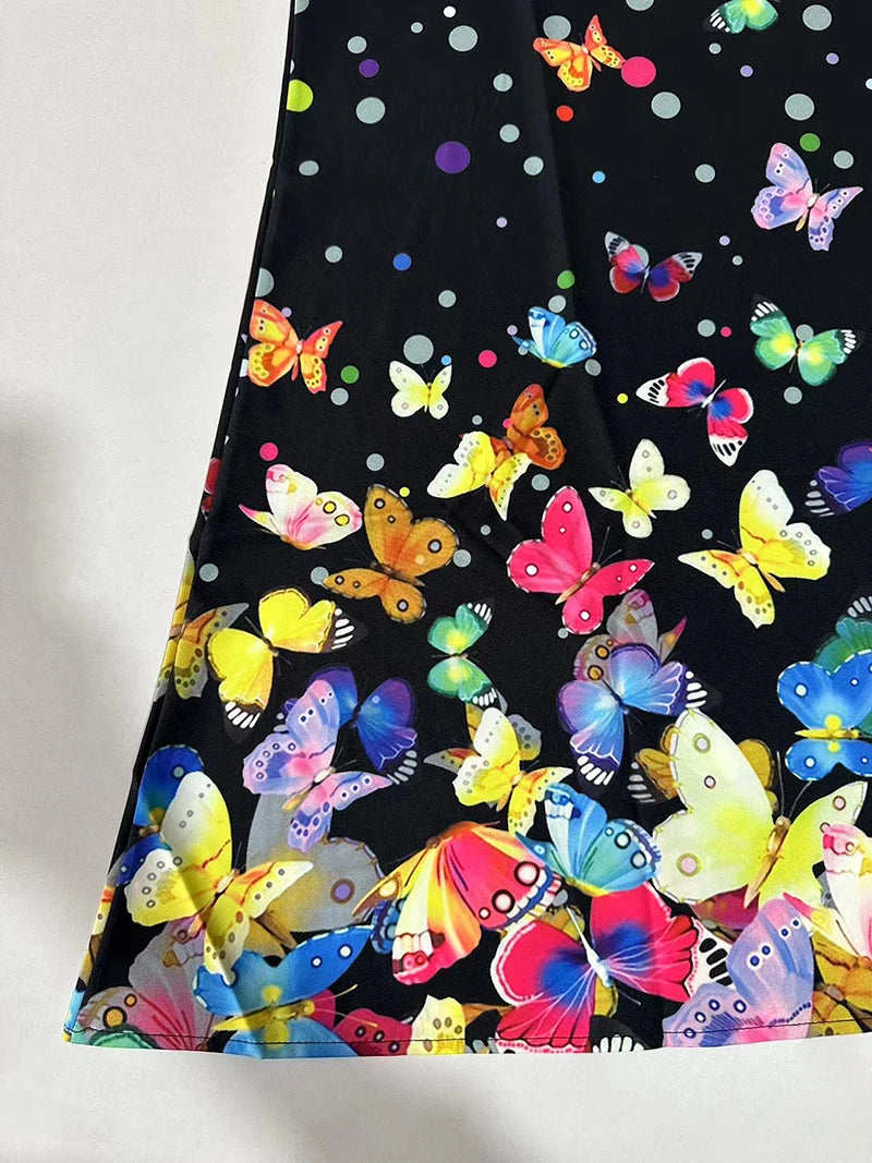 2024 European and American Cross Border Women's New Dress V-neck