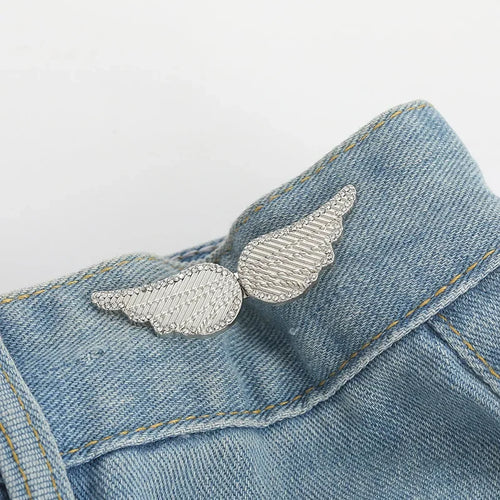 Adjustable Tightener Waist Buckle for Jeans, No Sewing Required