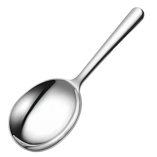 1Pc Stainless Steel Ladles For Serving Soup Rice Serving Spoon Drain
