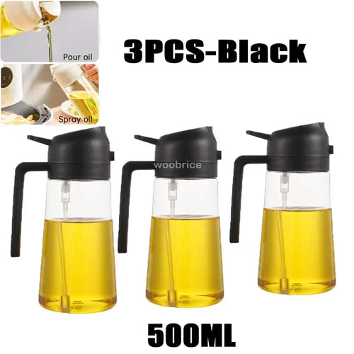 Oil Dispenser Seasoning Accessories Oil Cruet Bottle Oil Spray Kitchen