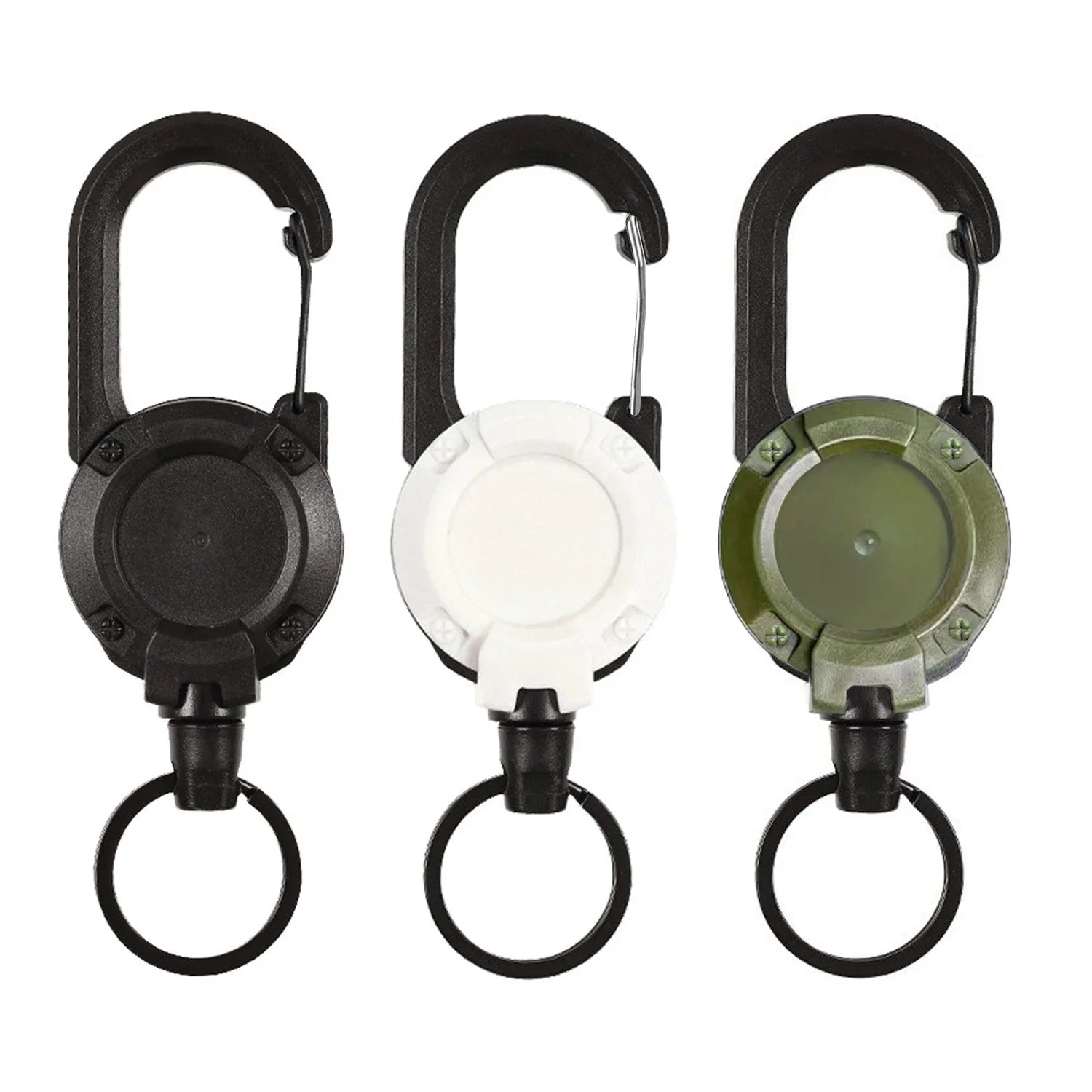 Automatic Retractable Wire Rope Luya Anti-theft Tactical Keychain