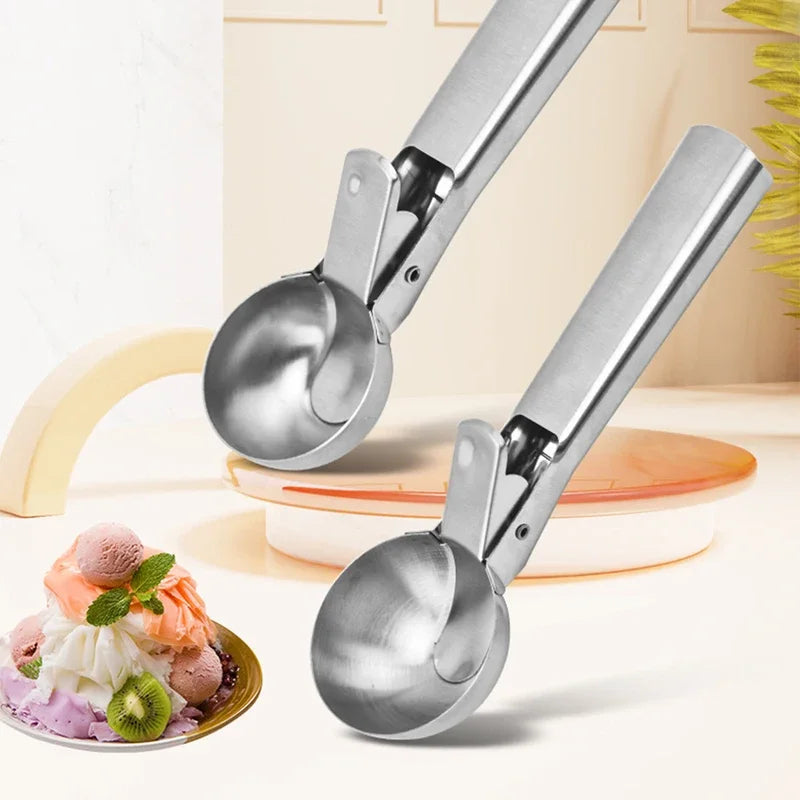 Stainless Steel Dual-purpose Ice Cream Scoop Ice Cream Scooper